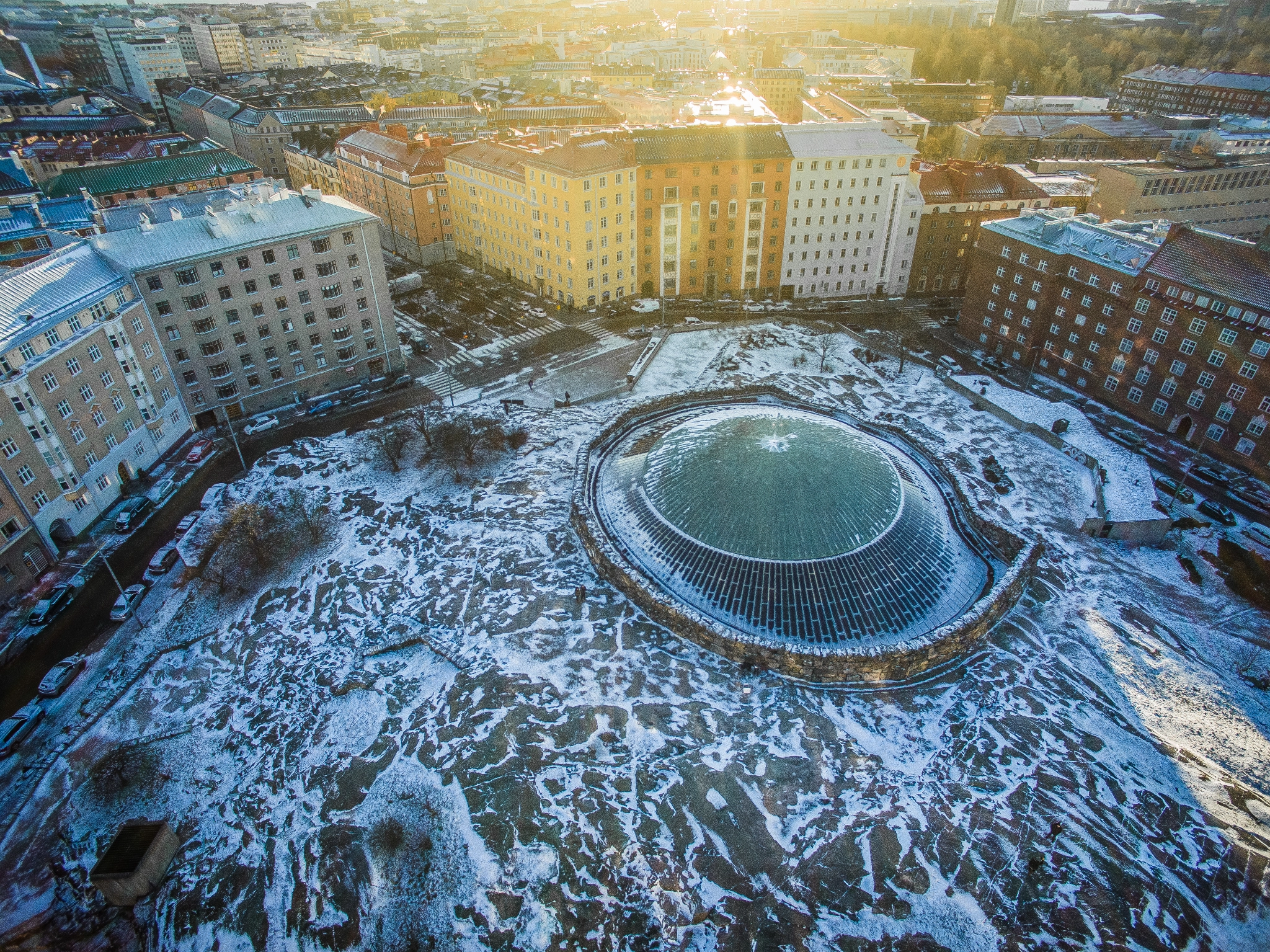 Gidsvoorskou vir Temppeliaukion Kirkko